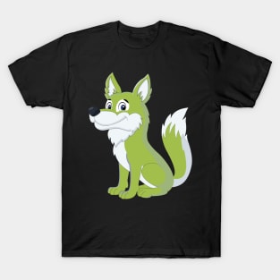 Cartoon Wolf Classic T-Shirt